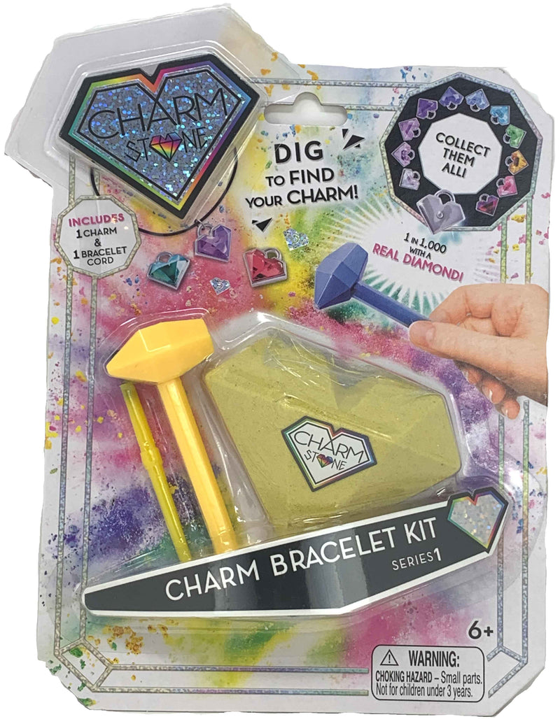 Charm Stone Bracelet Digging Kit - Yellow (Series 1)