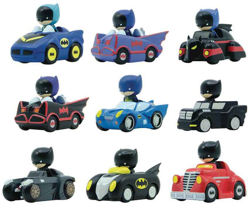 Wheels of Gotham - 1 Vehicle & Figurine (Styles Vary) all 9 types