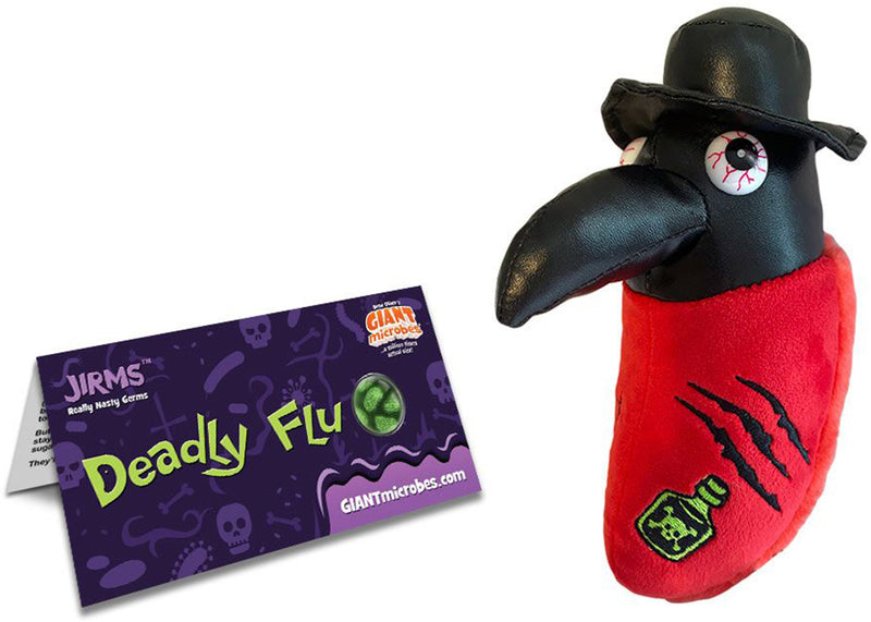 GIANTmicrobes Plush - Deadly Flu With Tag