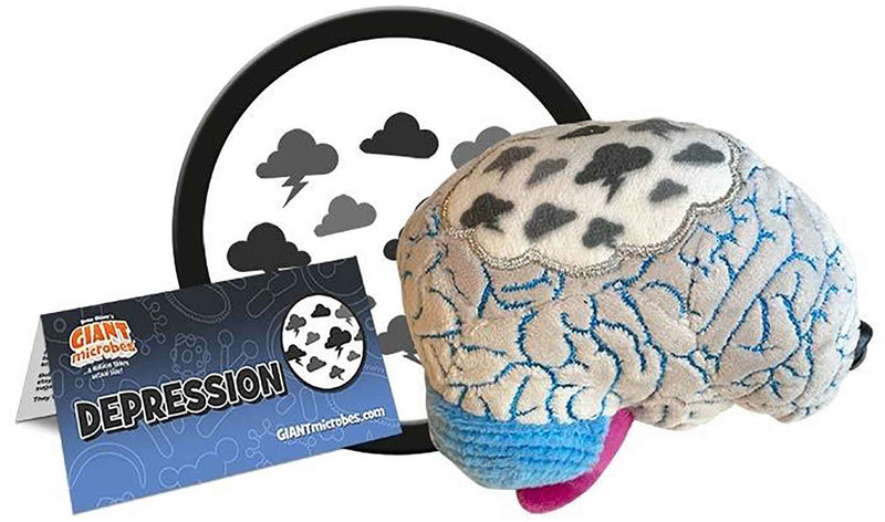 Giant Microbes Plush - Depression