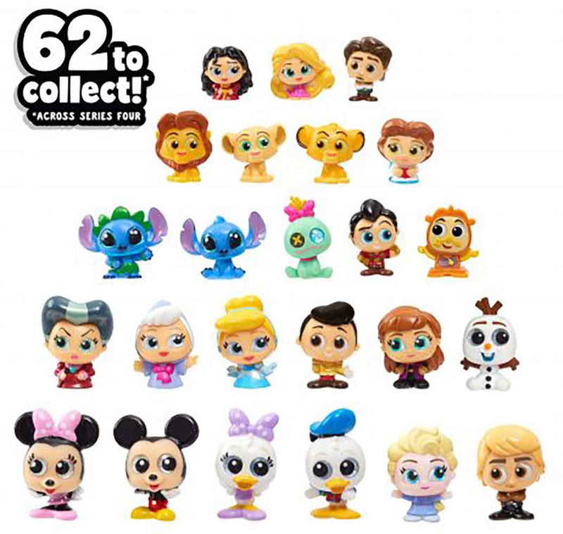 Disney Doorable series 4 mini peek - set of 2 boxes (2-3 figures per box) all characters