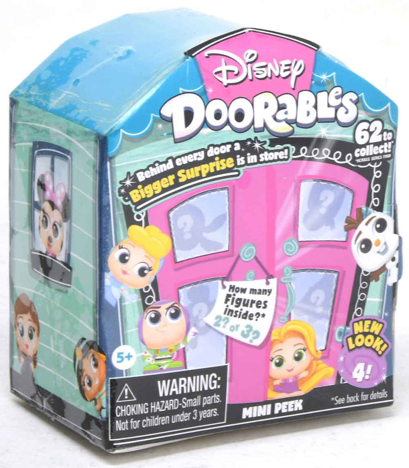 Disney Doorable series 4 mini peek (2-3 figures per box) angled