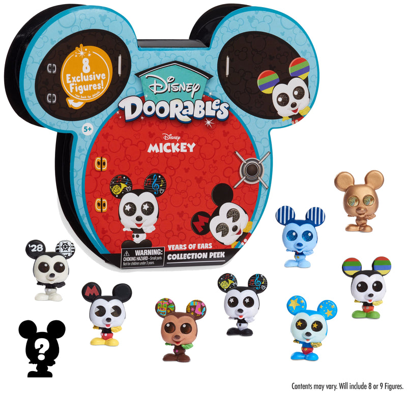 Disney Doorables Mickey Mouse Years of Ears Collection Peek (8 pieces per box) look inside