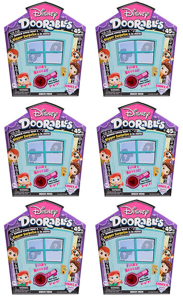 Disney Doorables Series 7 - multi peek (Sealed box of 6)
