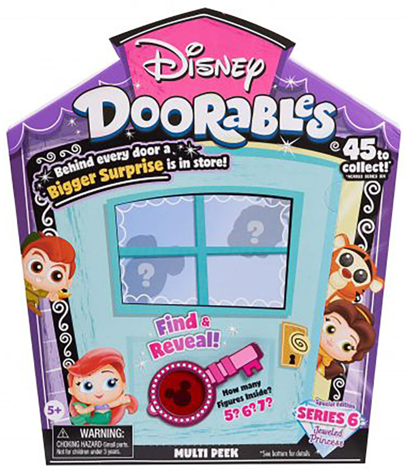  Disney Doorables Glitter and Gold Princess Collection