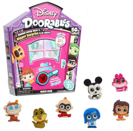 Disney Doorable Series 7 - multi peek (5-7 pieces per box) look inide