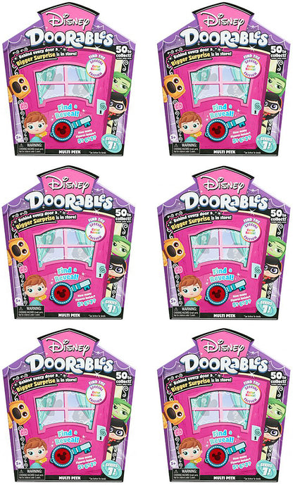 Disney Doorables Series 7 - multi peek (Sealed box of 6)