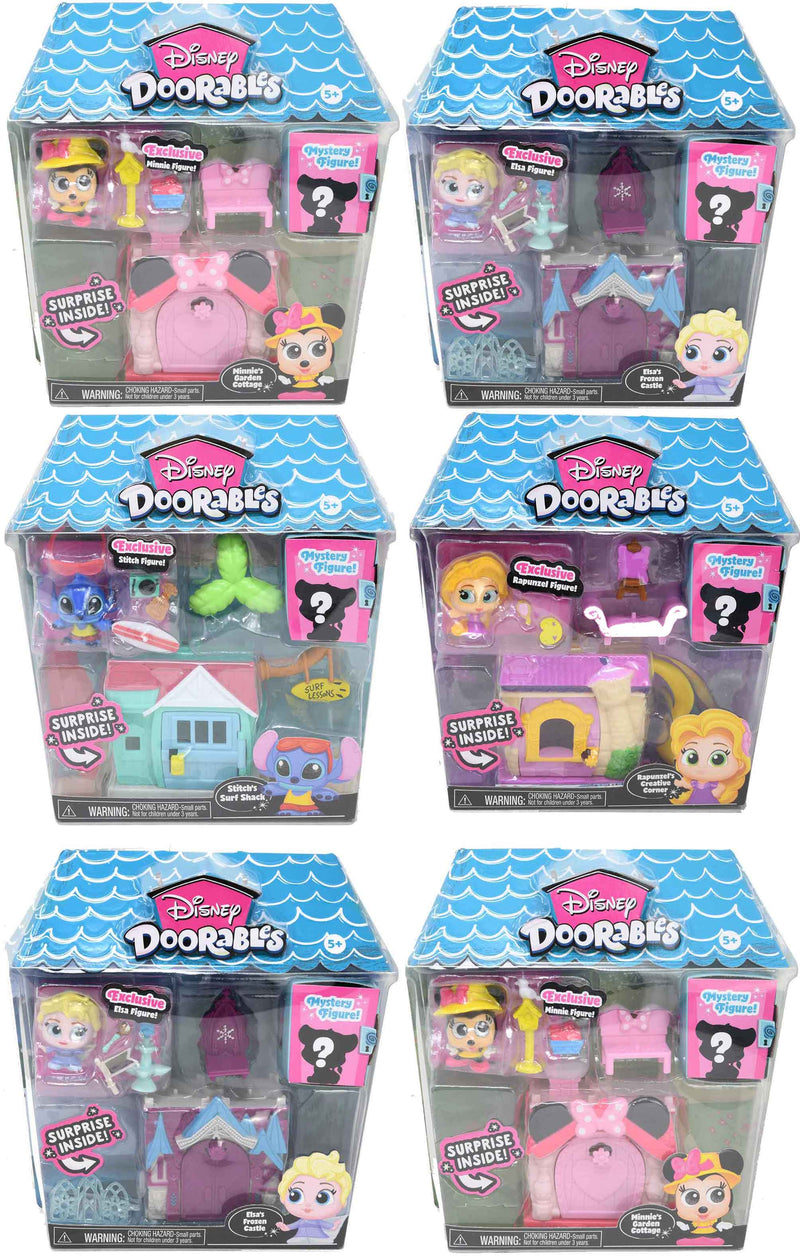 Disney Doorables Mini Playset (Sealed Case of 6)