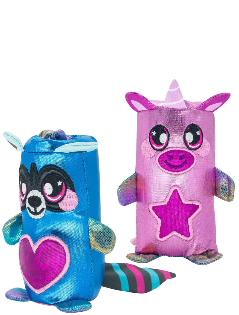 Floops - Racoon and Unicorn (2 characters in 1 plush doll)
