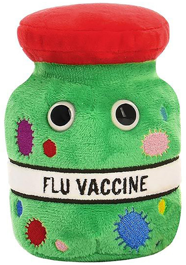 GIANTmicrobes Plush - Flu Vaccine – Knick Knack Toy Shack