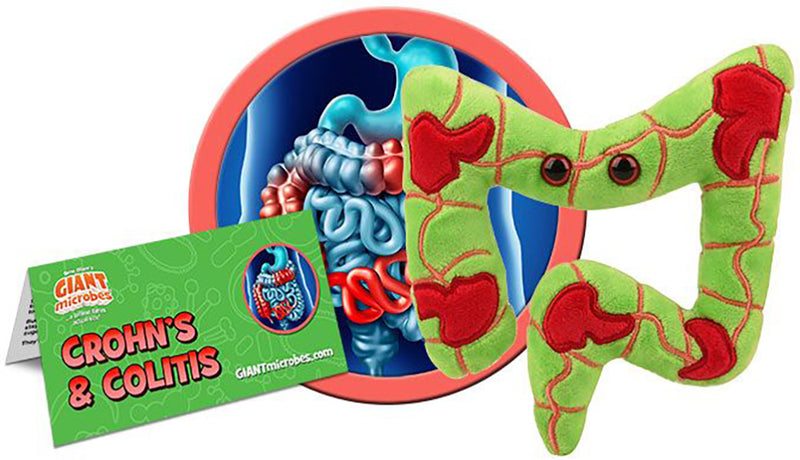 Giant Microbes Plush - Crohn's & Colitis