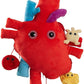 Giant Microbes Plush - Heart Deluxe With Mini Cells