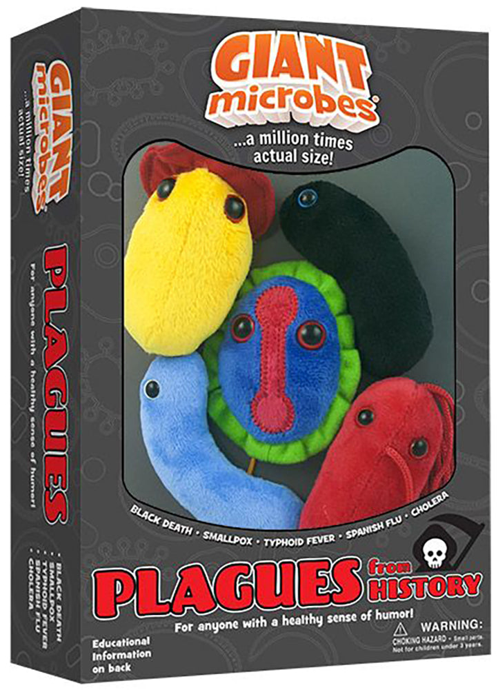 GIANTmicrobes Plush - Plagues From History