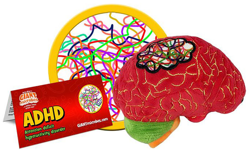 Giant Microbes Plush - ADHD package