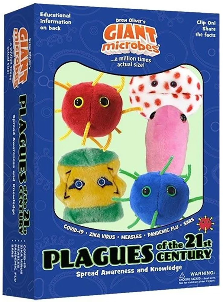 GIANTmicrobes Plush - Plagues Of The 21st Century