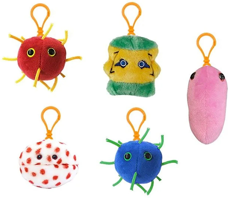 GIANTmicrobes Plush - Plagues Of The 21st Century look inside
