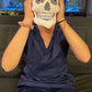 GIANTmicrobes Plush - Skull (Regular) mask