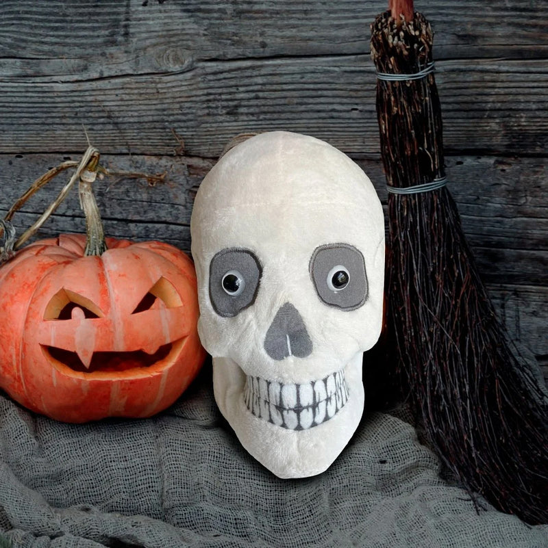 GIANTmicrobes Plush - Skull (Regular) pumpkin