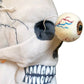 GIANTmicrobes Plush - Deluxe Skull with Minis (Brain, ear, brain cell & eyes) popping eye