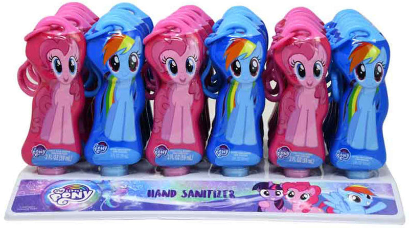 Cotton Candy Scented antibacterial Hand Sanitizer - My Little Pony (complete set of 24)
