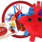 Giant Microbes Plush - Heart Organ