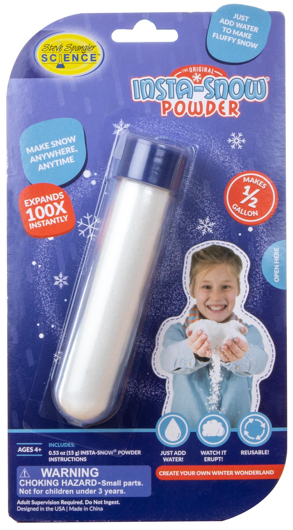 Instant Snow to Go (Makes 1 Gallon Snow Decoration)