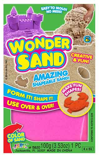 Wonder Sand - Amazing Shapeable Sand Pink