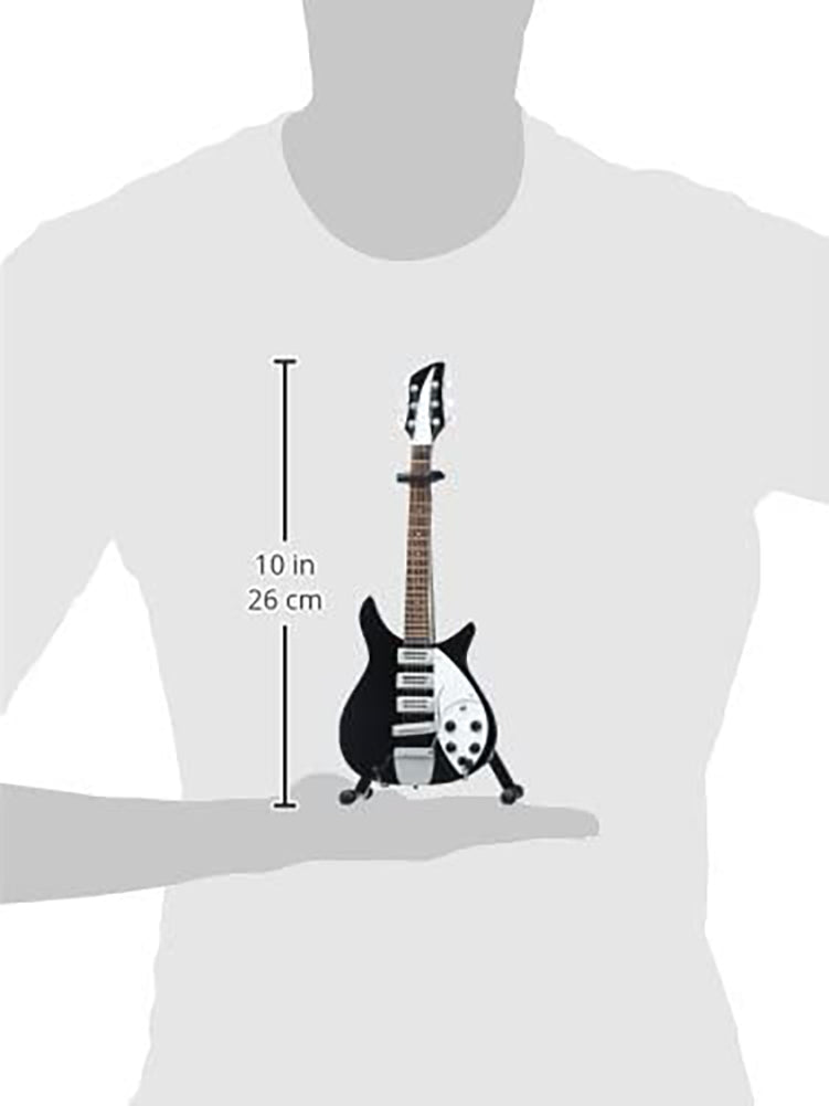 John Lennon “Ed Sullivan Show” Miniature Guitar Replica Collectible - Fab Four (JL-245) scaled