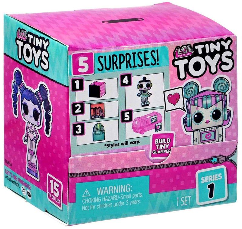 LOL L.O.L Tiny Toys - set of 4 boxes angled