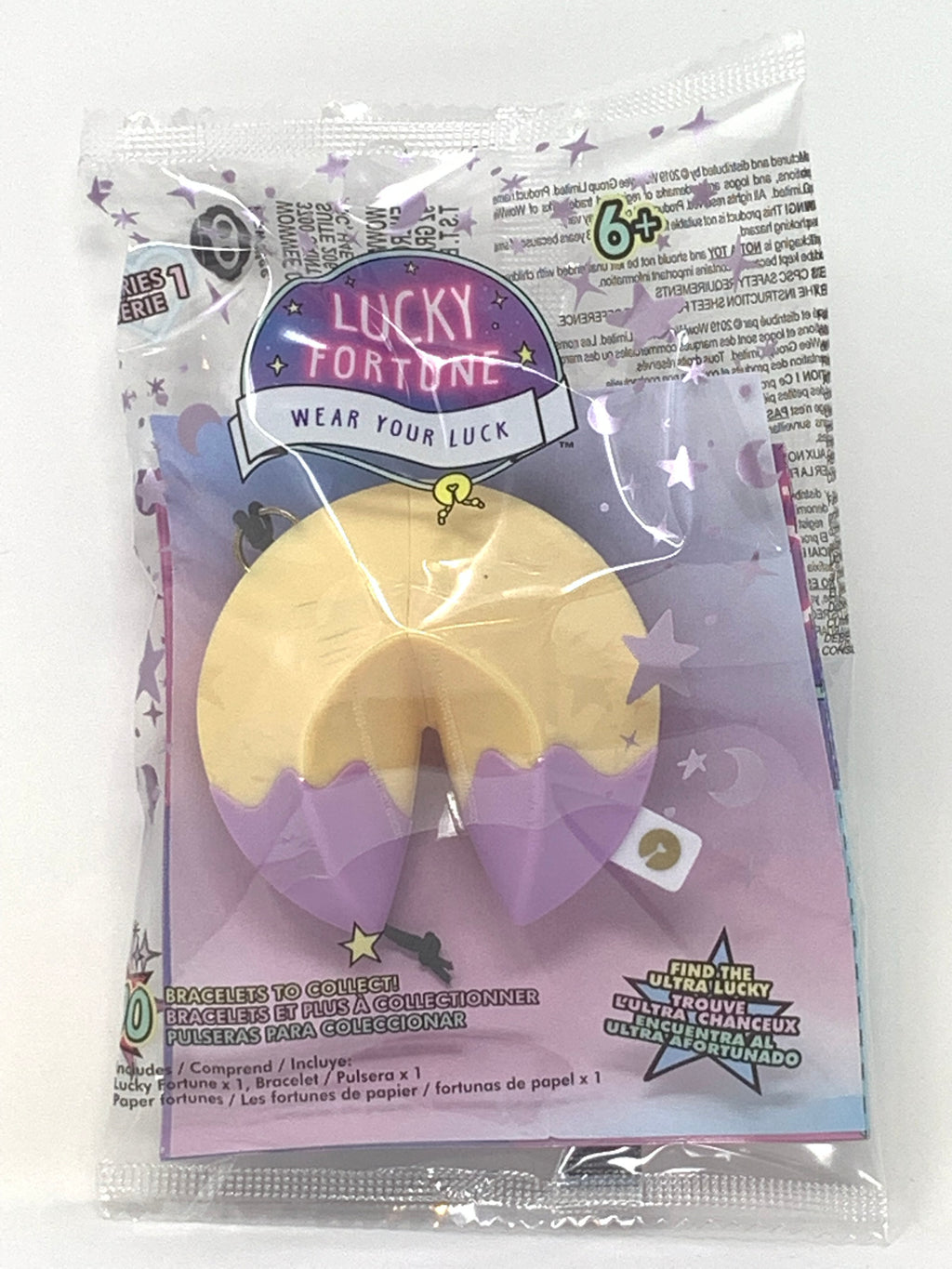 Fortune cookie toy with bracelet clearance