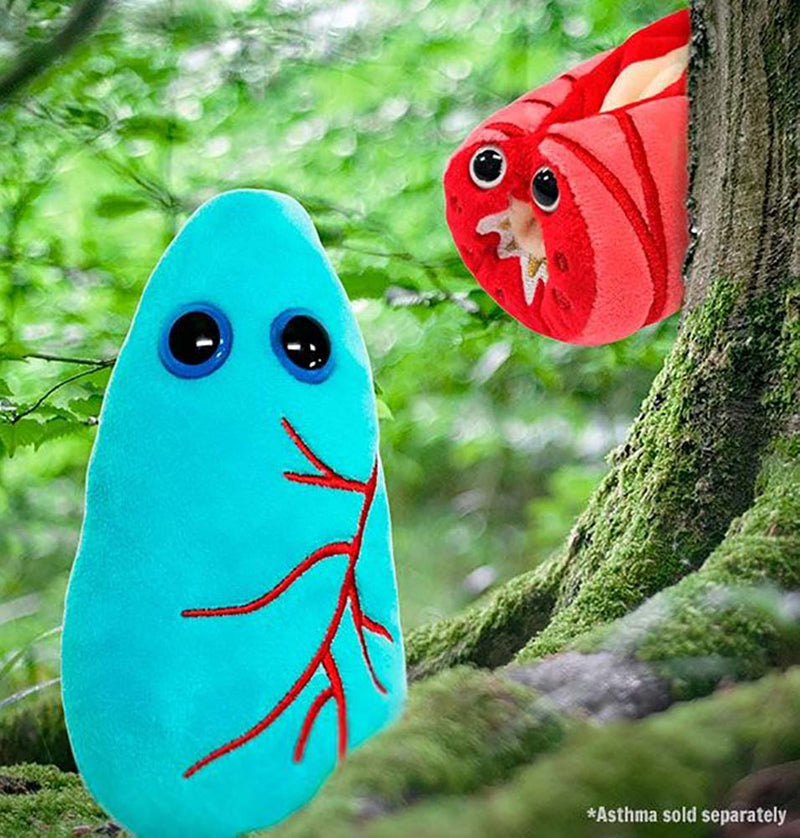 Giant Microbes Plush - Lung in the woods