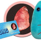 Giant Microbes Plush - Lung