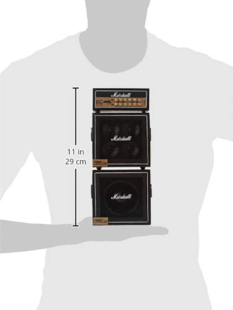 Full Stack Miniature Amp – Classic Black MS Style Speaker Cabinets dimensions