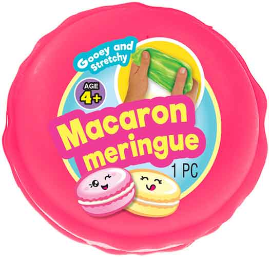 Macaron Meringue Putty - hot pink