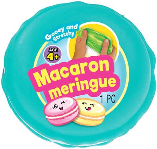 Macaron Meringue Putty - teal
