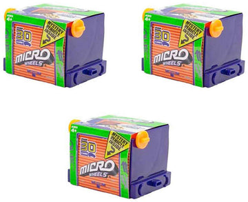 Micro Wheels Mini Motorized Machines (Bundle of 3 Mystery Vehicles)