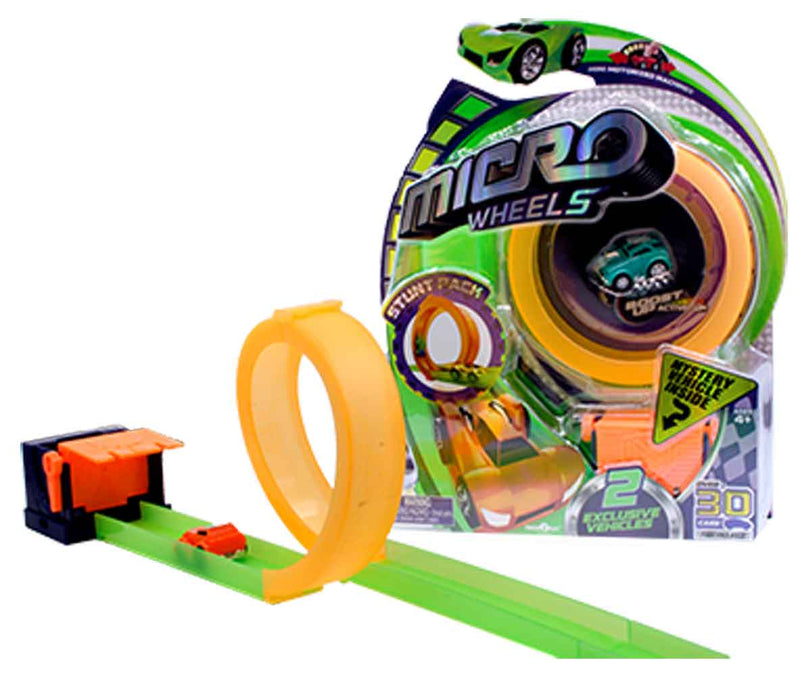 Micro Wheels Stunt Pack (2 Packs - Random Colors)