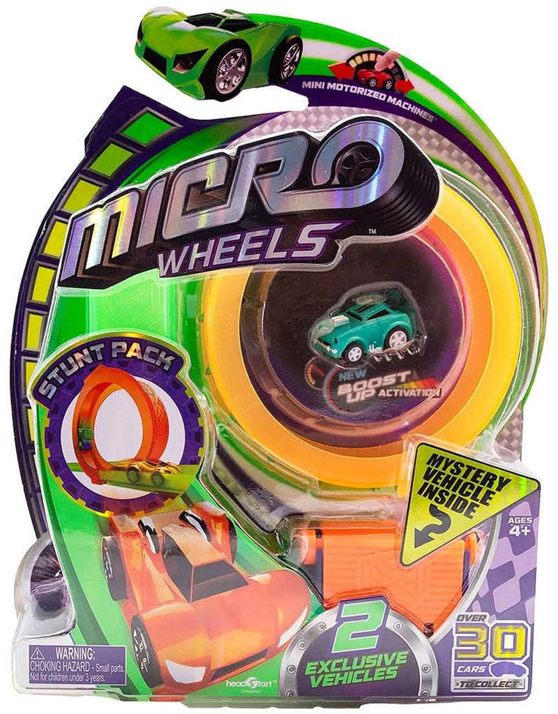Micro Wheels Stunt Pack (Random Colors) orange track