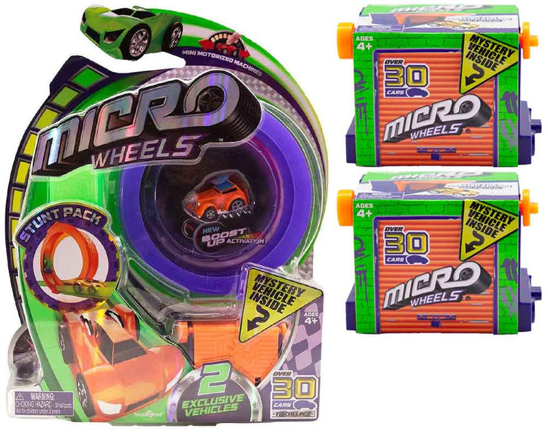 Micro Wheels Stunt Pack (Random Colors)