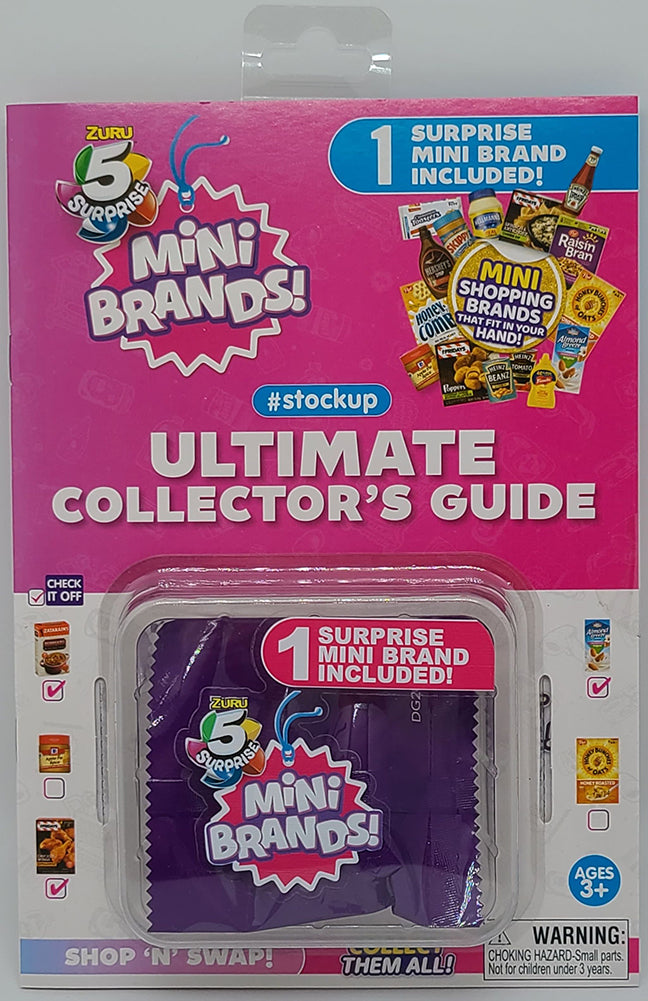5 Surprise Mini Brands Ultimate Collector's Guide -(1) Random Sealed Blind Package