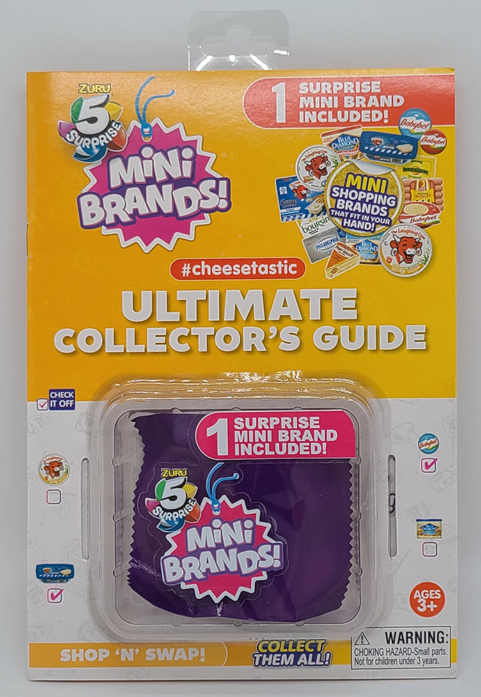 5 Surprise Mini Brands Ultimate Collector's Guide -(1) Random Sealed Blind Package
