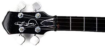 KISS Gene Simmons Miniature AXE Bass Signature Guitar Replica - Officially Licensed Collectible (2M-K01-5006) the handle