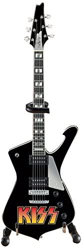 KISS Logo Paul Stanley Miniature Guitar Replica - Officially Licensed Collectible (2M-K01-5008)