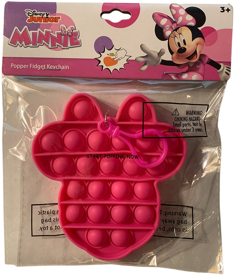 Minnie Mouse Popper Fidget Toy - Red in package