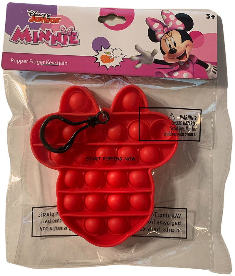 Minnie Mouse Popper Fidget Toy - Red