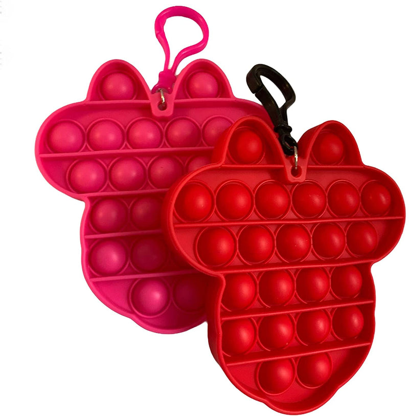Minnie Mouse Popper Fidget Toy - Red duo