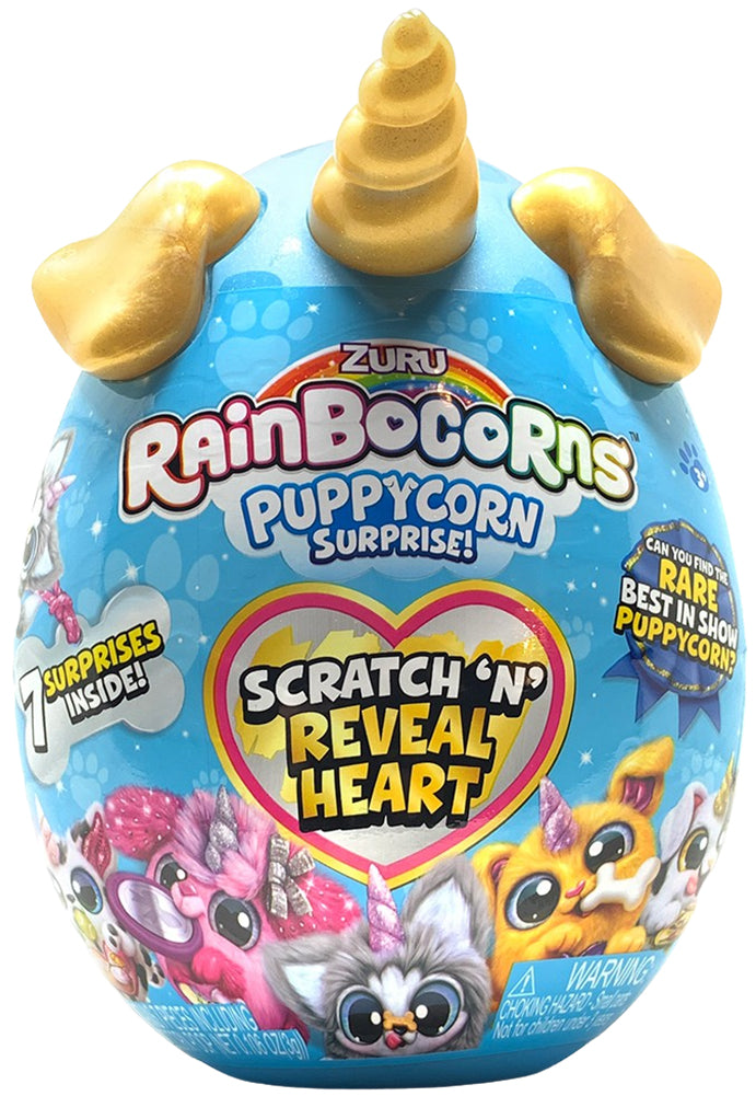 Rainbocorns Sparkle Heart Surprise Series 3 Puppycorns Gold