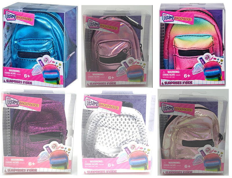 Shopkins Real Littles Backpack Series 2 (Complete set of 6)