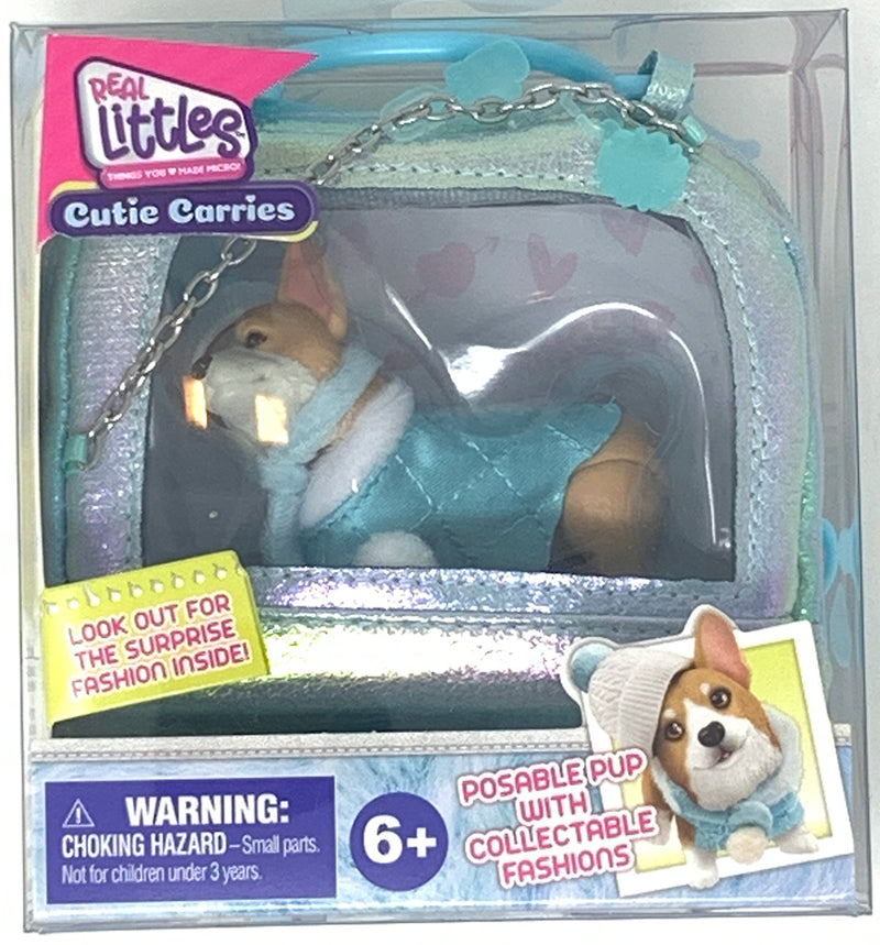 Real Littles Backpacks! Series 5 Puppy in my bag - cute puppy Corgi