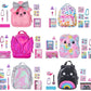 Real Littles Backpack Series 5 (Complete set of 6) look inside